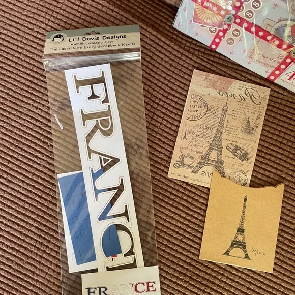Jolee Boutique Paris Ephemera Collection for junk journals, scrapbooks, collages - Picture 11 of 12